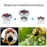 Amir 3 in 1 Clip on Camera Lens Kit