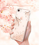 Spigen Liquid Crystal iPhone 8 Case / iPhone 7 Case with Slim Protection - Blossom