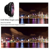 Comsun 5 in 1 Universal Clip-on Smartphone Camera Lens Kit