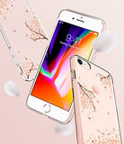Spigen Liquid Crystal iPhone 8 Case / iPhone 7 Case with Slim Protection - Blossom