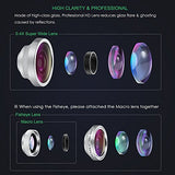 Amir 3 in 1 Clip on Camera Lens Kit