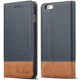 WenBelle Blazers Series Premium Soft Leather Wallet iPhone 6 / 6s Case