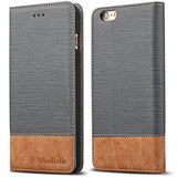 WenBelle Blazers Series Premium Soft Leather Wallet iPhone 6 / 6s Case
