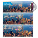 Amir 3 in 1 Clip on Camera Lens Kit