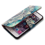 Mandala Wallet Leather Cover Case iPhone 6 Plus / 6s Plus