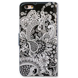 Mandala Wallet Leather Cover Case iPhone 6 Plus / 6s Plus