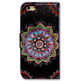 Mandala Wallet Leather Cover Case iPhone 6 Plus / 6s Plus