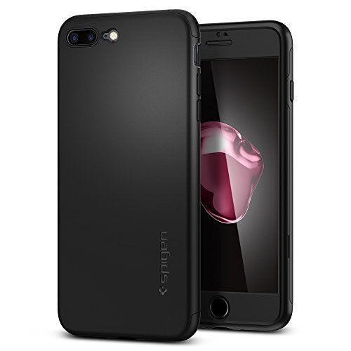 Spigen Thin Fit 360 iPhone with Tempered Glass Screen Protector