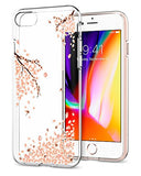 Spigen Liquid Crystal iPhone 8 Case / iPhone 7 Case with Slim Protection - Blossom