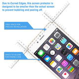 Tempered Glass Screen Protector for iPhone 6, 6s and 7 - 2 pack