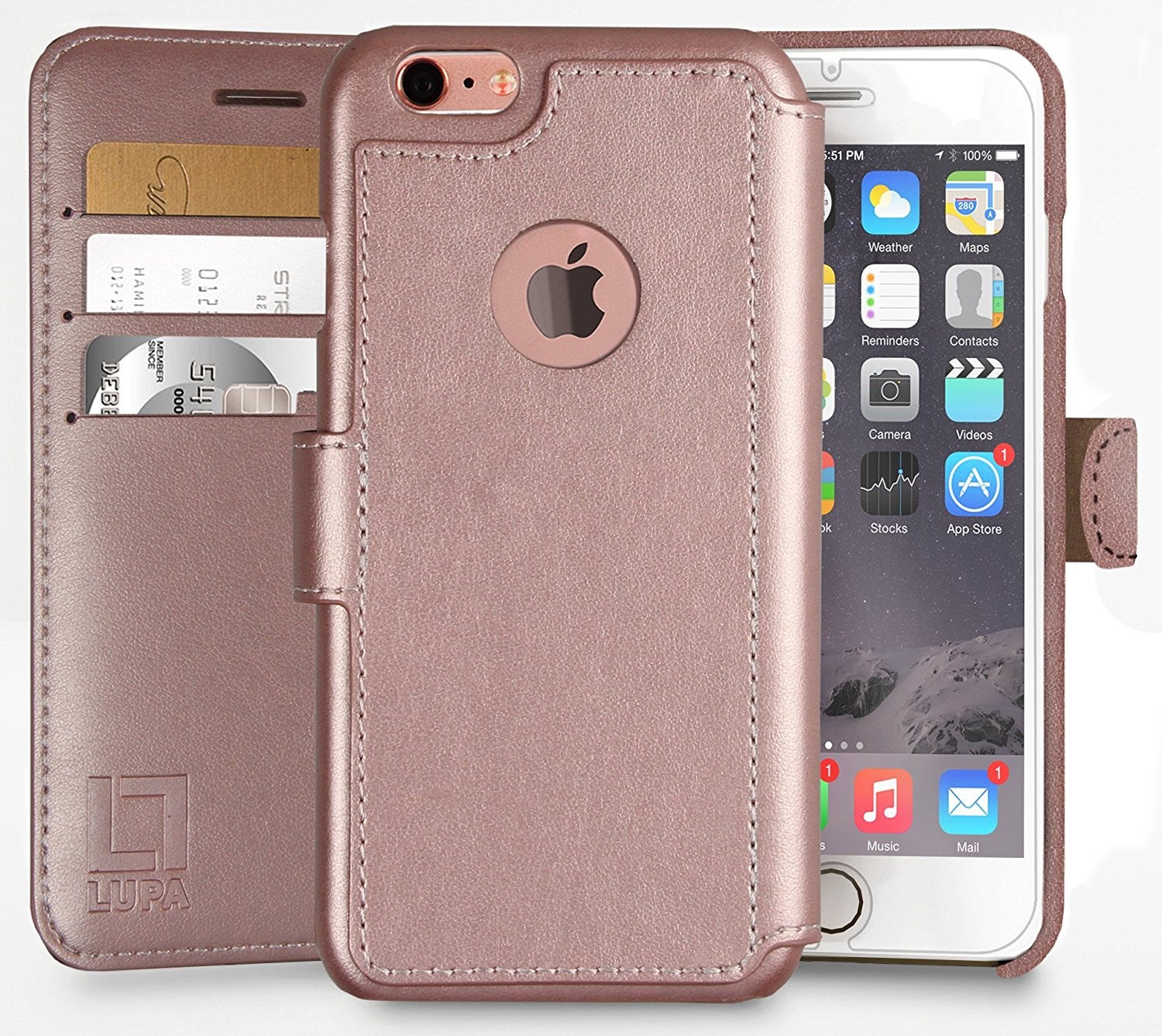 Durable and Slim Wallet Case for iPhone 6, 6s Durable and Slim Wallet Case for iPhone 6, 6s